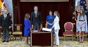 Princesa Leonor jurando Constitución, 31/10/2023